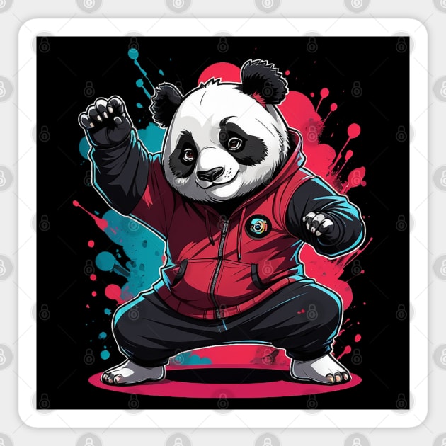 Panda Power Magnet by Urbanprint